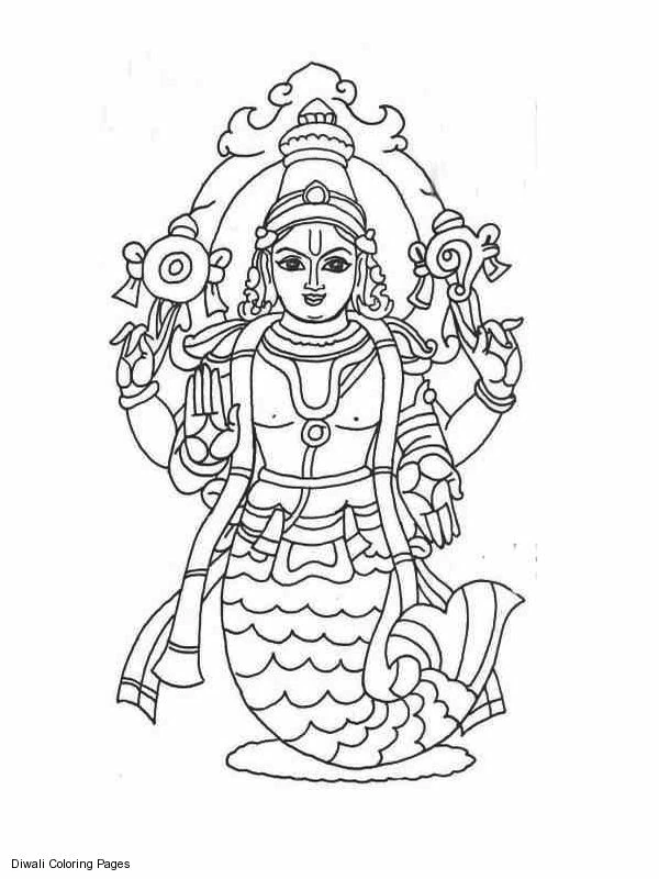Joli coloriage Mythologie Hindou #109413 de la collection Religion et Mythologie, prêt à imprimer pour petits et grands