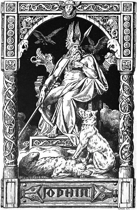 Coloriage Mythologie Nordique #110414 à imprimer gratuitement, extrait de la collection Religion et Mythologie