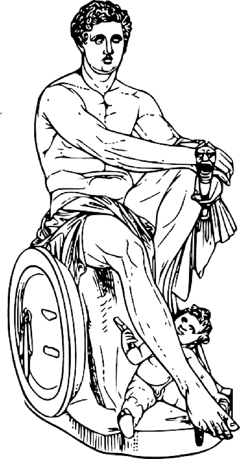 Dessin à colorier: Mythologie Romaine (Religion et Mythologie) #110138 - Coloriages à Imprimer Gratuits