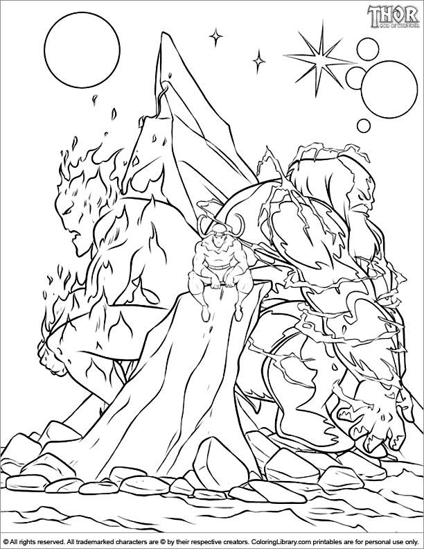 Dessin Thor #75880 à colorier de la série Religion et Mythologie, gratuit à télécharger et imprimer Dessin Thor #75880 à colorier de la série Religion et Mythologie, gratuit à télécharger et imprimer