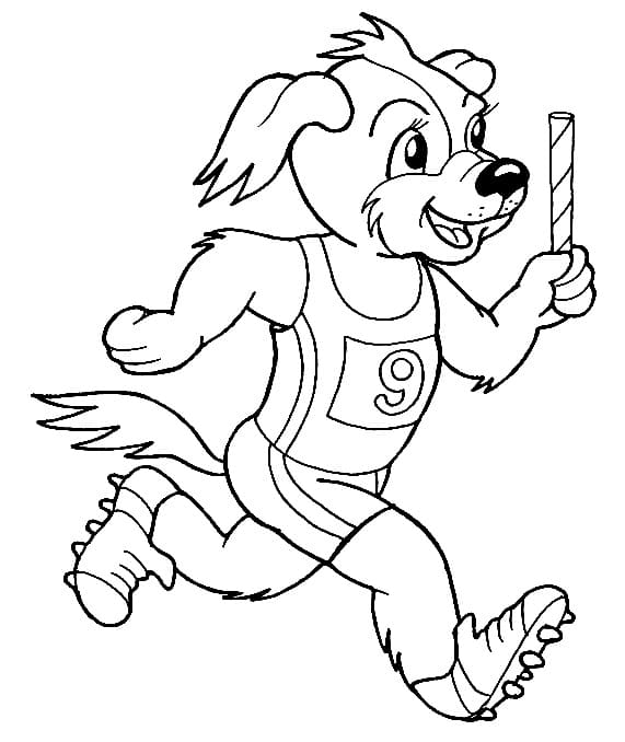 Coloriage gratuit Athletisme #193815 de la collection Sports à imprimer Coloriage gratuit Athletisme #193815 de la collection Sports à imprimer