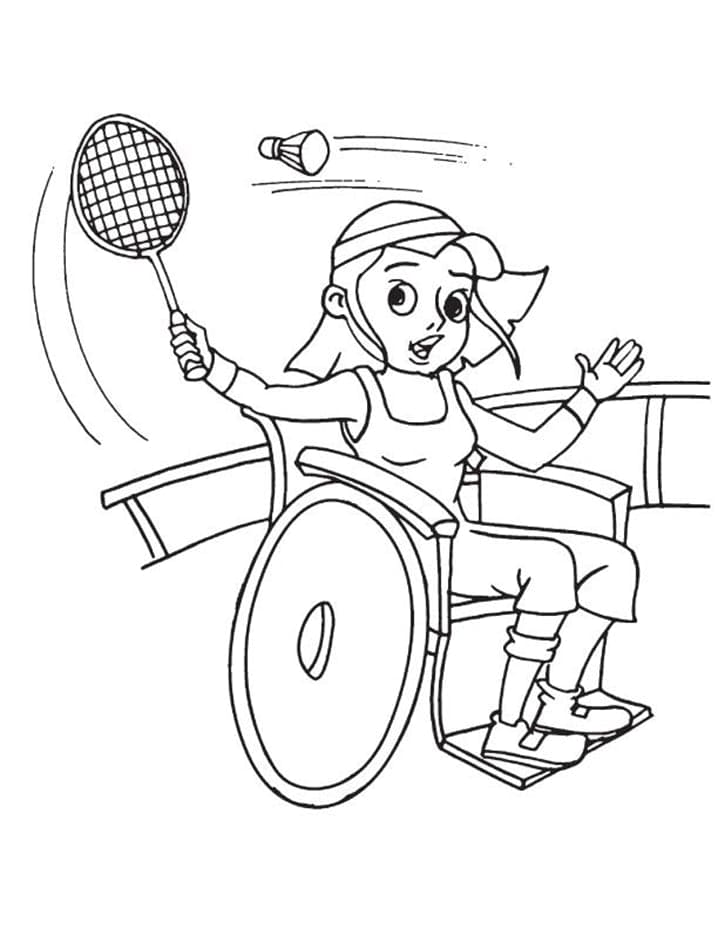 Coloriage gratuit Badminton #177018 de la collection Sports à imprimer Coloriage gratuit Badminton #177018 de la collection Sports à imprimer