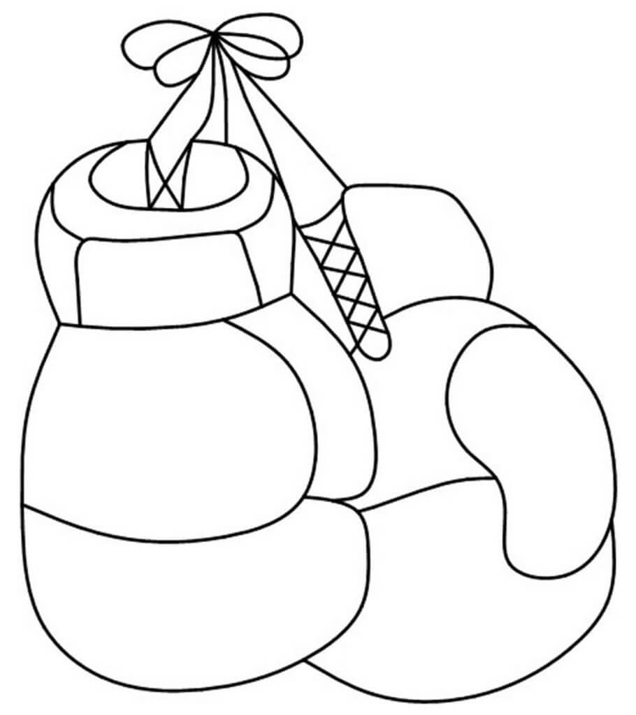 Coloriage gratuit Boxe #173914 de la collection Sports à imprimer