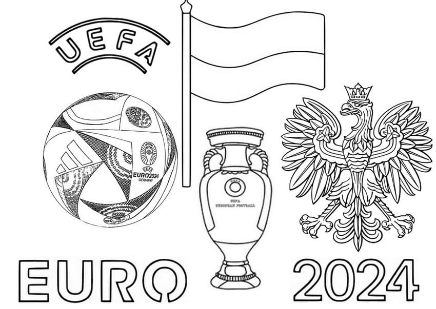 Coloriage gratuit Championnat UEFA Euro #213980 de la collection Sports à imprimer