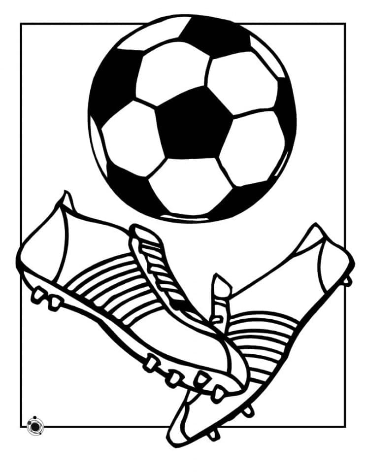 Page de coloriage Football #177042, collection Sports, à imprimer et colorier Page de coloriage Football #177042, collection Sports, à imprimer et colorier