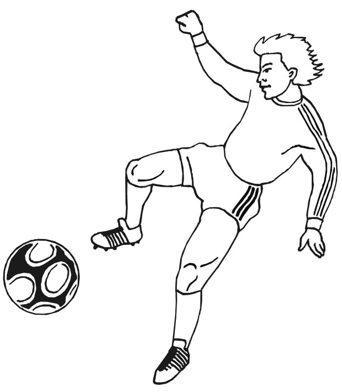 Dessin à colorier: Football (Sports) #177056 - Coloriages à Imprimer Gratuits