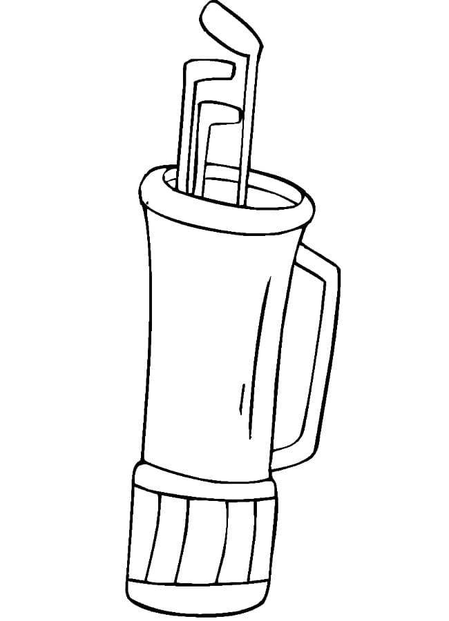 Coloriage gratuit Golf #177102 de la collection Sports à imprimer