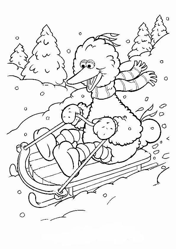 Coloriage gratuit Luge #142528 de la collection Sports à imprimer