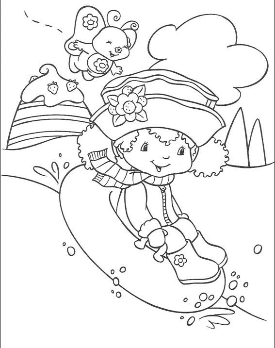 Coloriage gratuit Luge #142555 de la collection Sports à imprimer