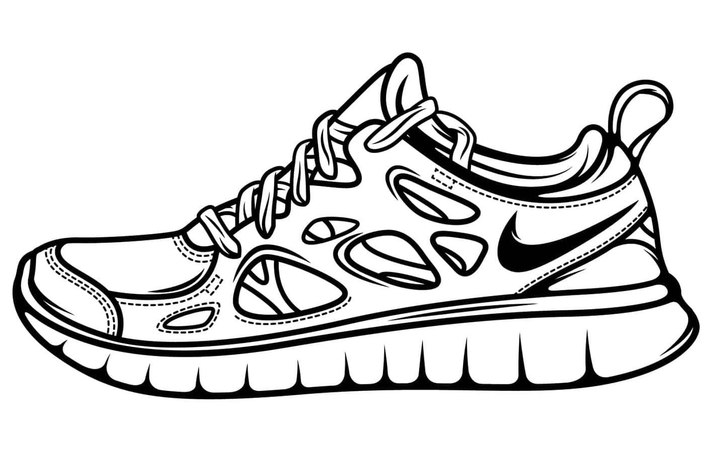 Coloriage gratuit Nike #214915 de la collection Sports à imprimer Coloriage gratuit Nike #214915 de la collection Sports à imprimer