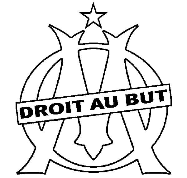 Coloriage gratuit Olympique de Marseille #192996 de la collection Sports à imprimer