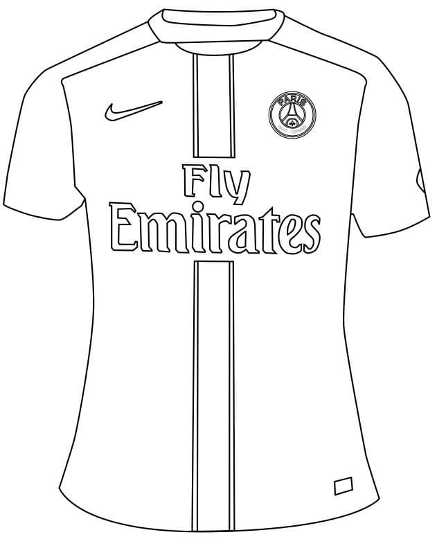 Dessin à colorier: Paris Saint-Germain (PSG) (Sports) #191366 - Coloriages à Imprimer Gratuits