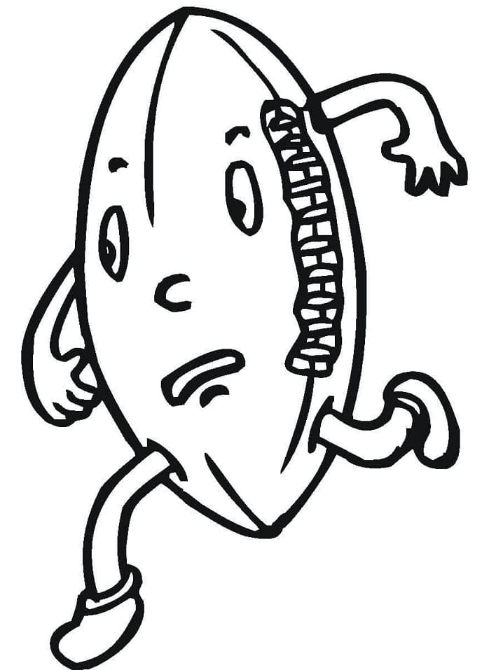 Coloriage gratuit Rugby #211280 de la collection Sports à imprimer