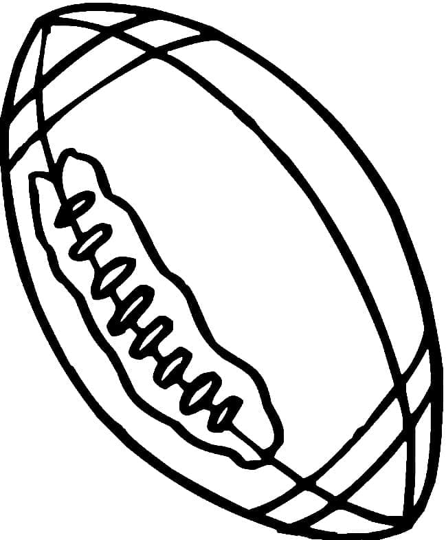 Coloriage gratuit Rugby #211283 de la collection Sports à imprimer