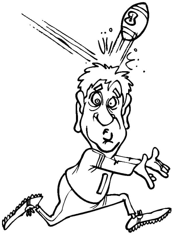 Coloriage gratuit Rugby #211292 de la collection Sports à imprimer