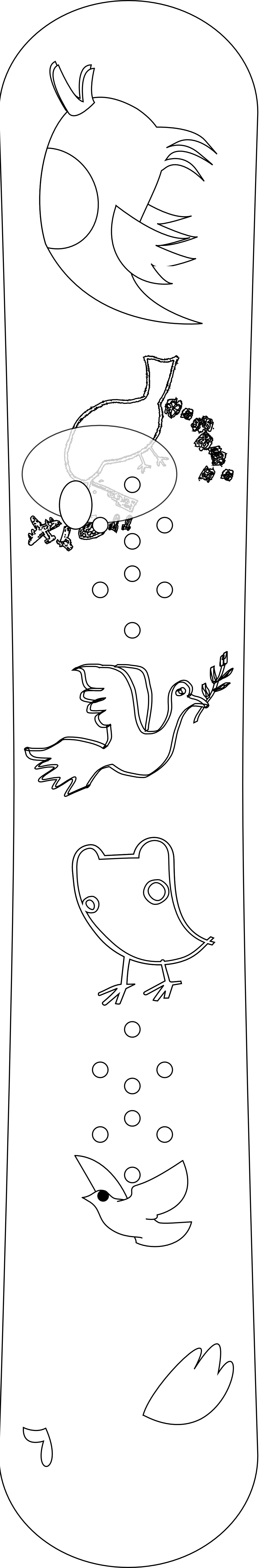 Coloriage à imprimer Snowboard / Planche à neige #144000 de la série Sports, gratuit pour enfants et adultes
