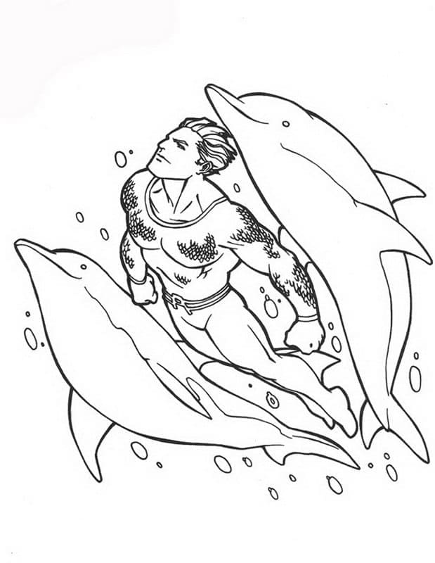 Dessin à colorier Aquaman #184386 issu de la collection Super-héros et Super-vilains, prêt à imprimer Dessin à colorier Aquaman #184386 issu de la collection Super-héros et Super-vilains, prêt à imprimer