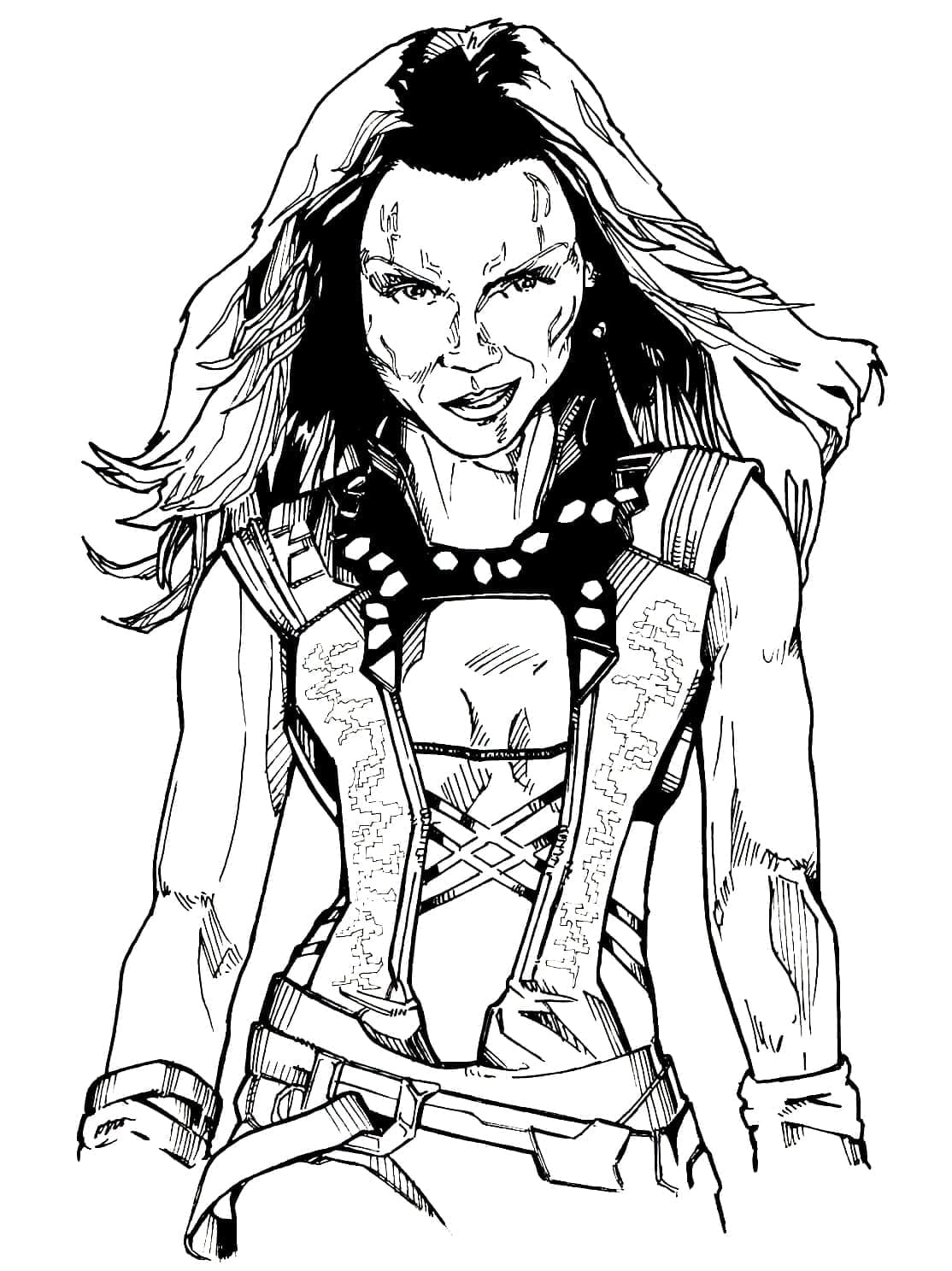 Coloriage gratuit Les Gardiens de la Galaxie #211155 de la collection Super-héros et Super-vilains à imprimer