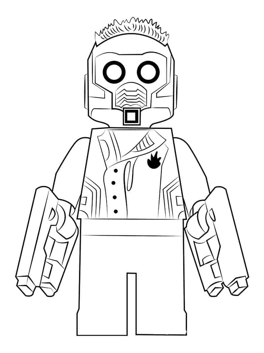 Joli coloriage Les Gardiens de la Galaxie #211166 de la collection Super-héros et Super-vilains, prêt à imprimer pour petits et grands