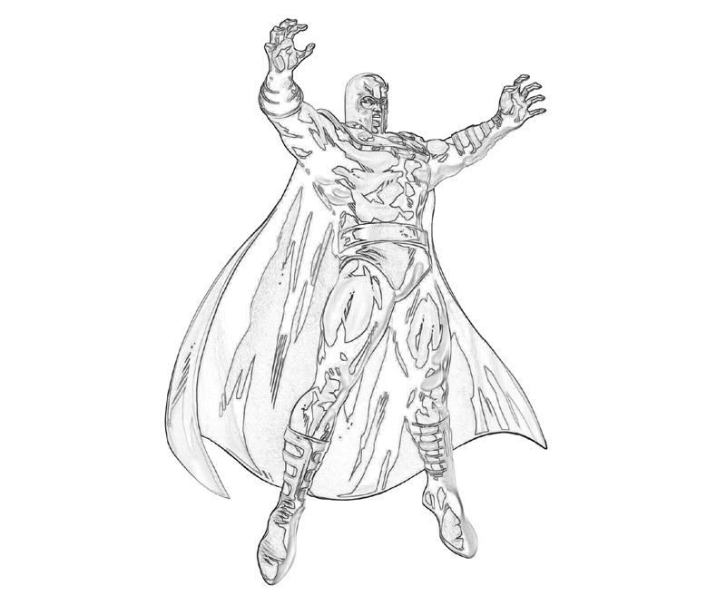 Page de coloriage Magneto #80836, collection Super-héros et Super-vilains, à imprimer et colorier Page de coloriage Magneto #80836, collection Super-héros et Super-vilains, à imprimer et colorier