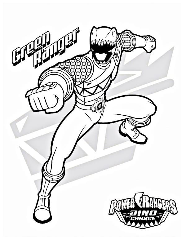 Coloriage gratuit Power Rangers #175716 de la collection Super-héros et Super-vilains à imprimer