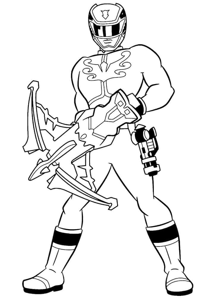 Page de coloriage Power Rangers #175737, collection Super-héros et Super-vilains, à imprimer et colorier