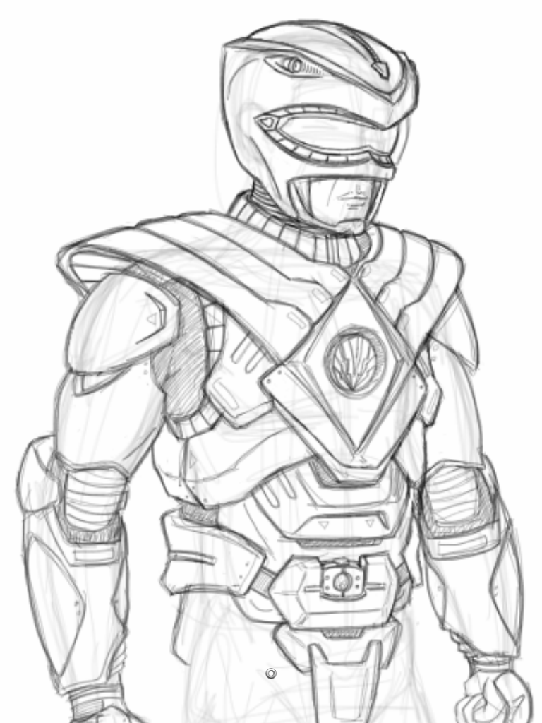Dessin à colorier: Power Rangers (Super-héros et Super-vilains) #49953 - Coloriages à Imprimer Gratuits