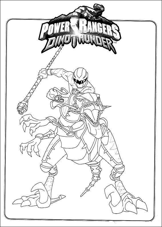 Dessin à colorier: Power Rangers (Super-héros et Super-vilains) #49957 - Coloriages à Imprimer Gratuits