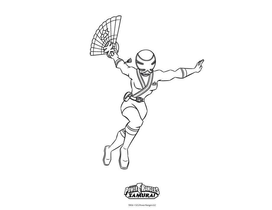 Dessin à colorier: Power Rangers (Super-héros et Super-vilains) #49971 - Coloriages à Imprimer Gratuits