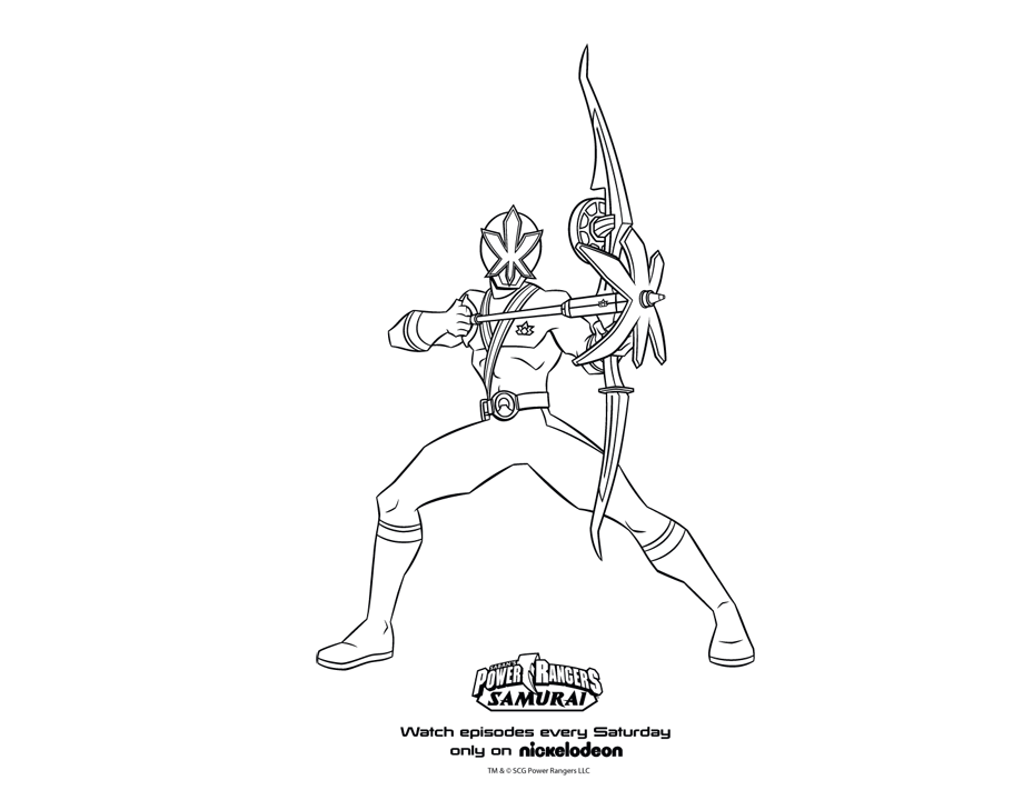 Dessin à colorier: Power Rangers (Super-héros et Super-vilains) #50052 - Coloriages à Imprimer Gratuits