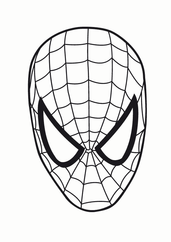 Dessin à colorier: Spiderman (Super-héros et Super-vilains) #78676 - Coloriages à Imprimer Gratuits