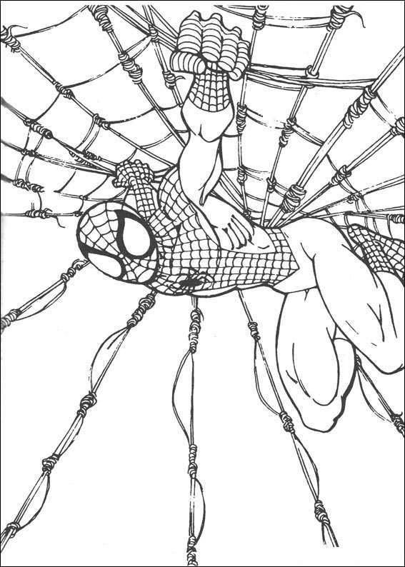Coloriage à imprimer Spiderman #78793 de la série Super-héros et Super-vilains, gratuit pour enfants et adultes Coloriage à imprimer Spiderman #78793 de la série Super-héros et Super-vilains, gratuit pour enfants et adultes
