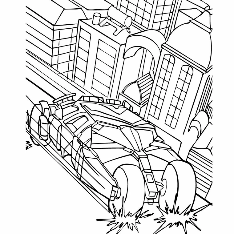 Coloriage gratuit Super Héros DC Comics #80322 de la collection Super-héros et Super-vilains à imprimer