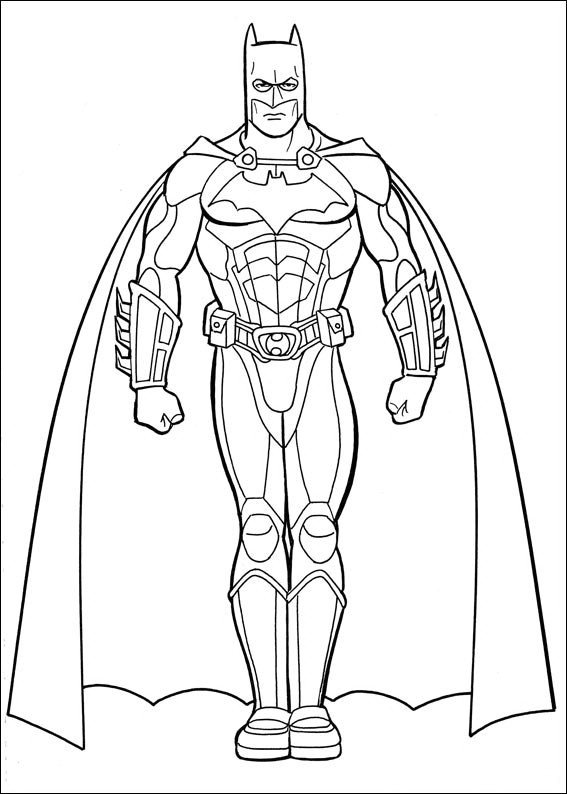 Page de coloriage Super Héros DC Comics #80347, collection Super-héros et Super-vilains, à imprimer et colorier
