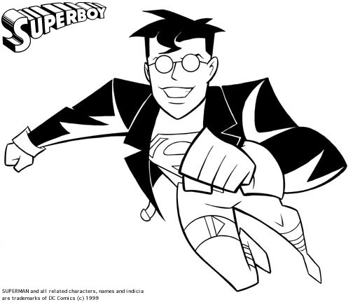Coloriage imprimable Super Héros DC Comics #80411 de la collection Super-héros et Super-vilains à colorier aux crayons