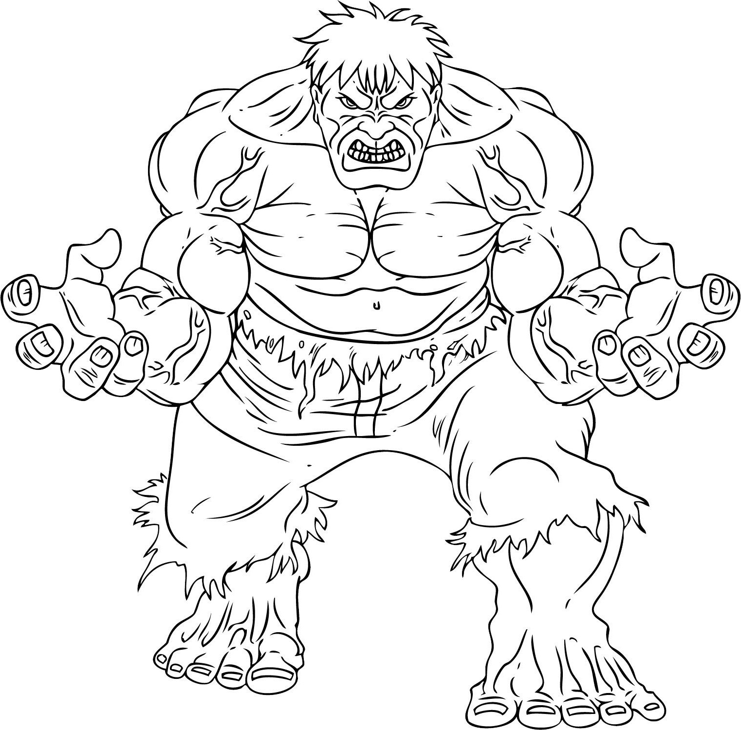 Dessin à colorier: Super Héros Marvel (Super-héros et Super-vilains) #79647 - Coloriages à Imprimer Gratuits