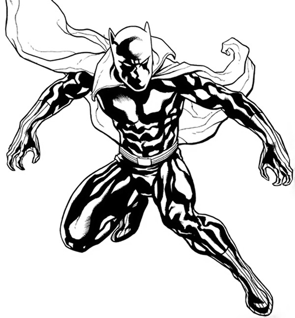 Dessin à colorier: Super Héros Marvel (Super-héros et Super-vilains) #79775 - Coloriages à Imprimer Gratuits