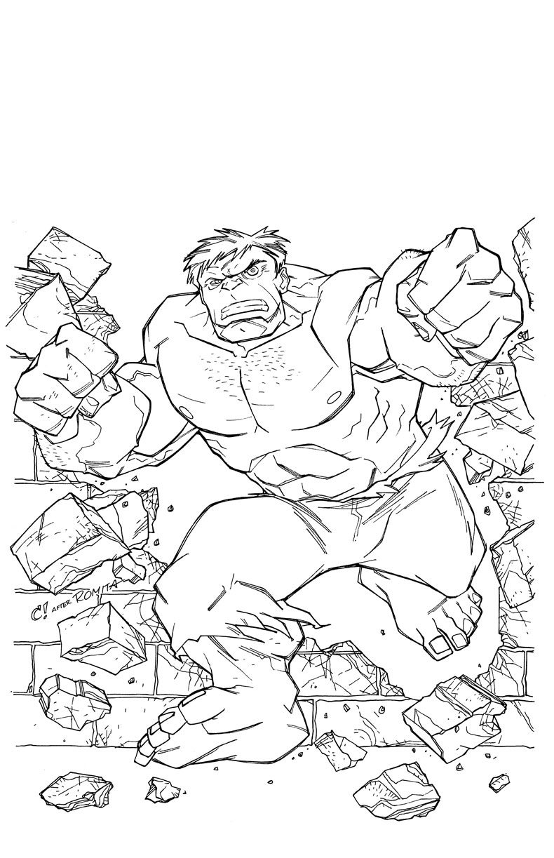 Dessin Super Héros Marvel #79823 à colorier de la série Super-héros et Super-vilains, gratuit à télécharger et imprimer