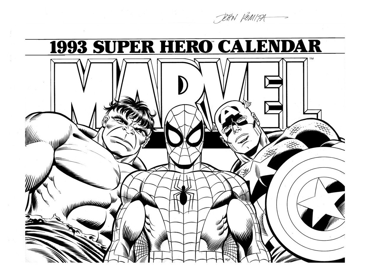 Dessin à colorier: Super Héros Marvel (Super-héros et Super-vilains) #79937 - Coloriages à Imprimer Gratuits
