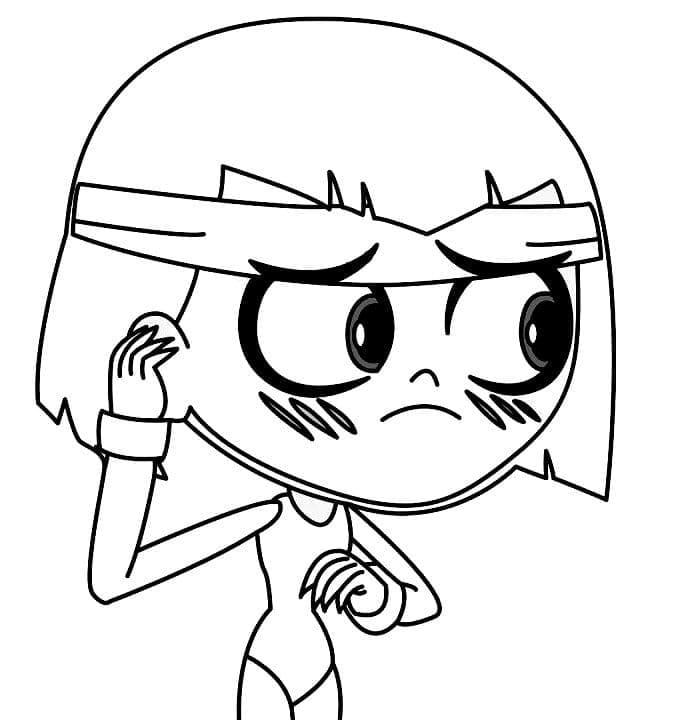 Coloriage gratuit Teen Titans Go #196416 de la collection Super-héros et Super-vilains à imprimer