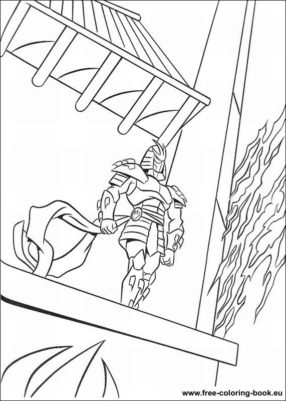 Coloriage gratuit Tortues Ninja #75671 de la collection Super-héros et Super-vilains à imprimer