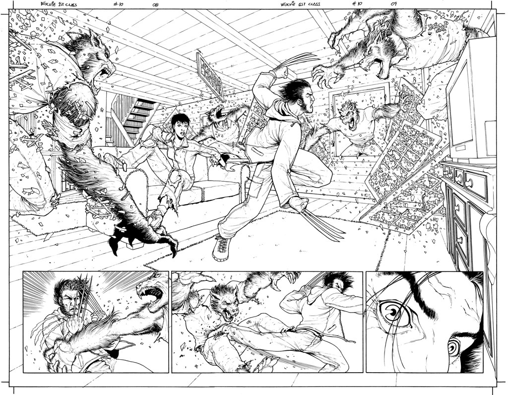 Dessin à colorier: Wolverine (Super-héros et Super-vilains) #74915 - Coloriages à Imprimer Gratuits