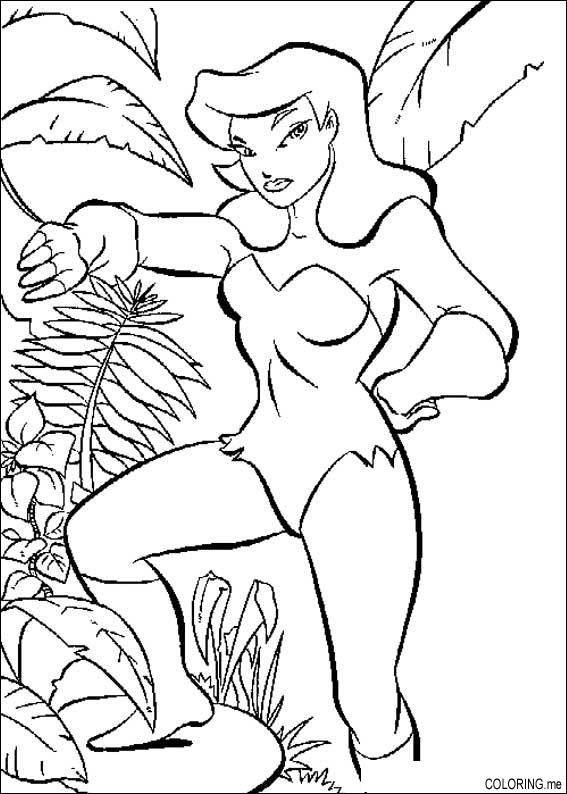 Dessin à colorier: Catwoman (Super-héros) #78062 - Coloriages à imprimer
