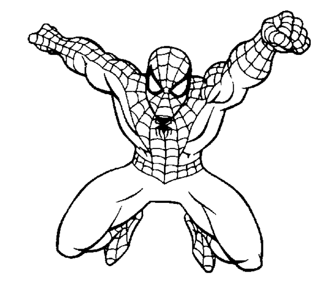 Coloriages Spiderman Super Heros Album De Coloriages