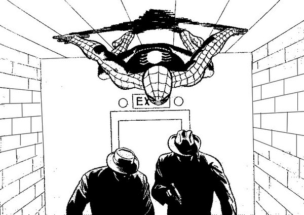 Dessin à colorier: Spiderman (Super-héros) #78969 - Coloriages à Imprimer Gratuits