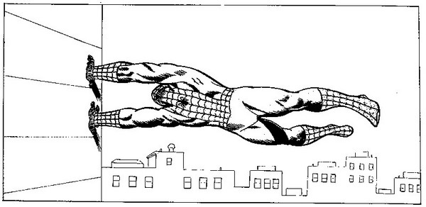 Dessin à colorier: Spiderman (Super-héros) #78971 - Coloriages à Imprimer Gratuits