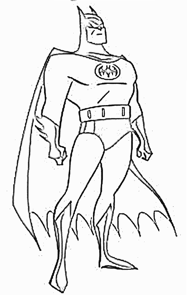 Dessin à colorier: Super Héros DC Comics (Super-héros) #80211 - Coloriages à Imprimer Gratuits