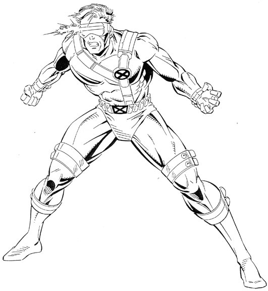 Dessin à colorier: Super Héros DC Comics (Super-héros) #80245 - Coloriages à Imprimer Gratuits