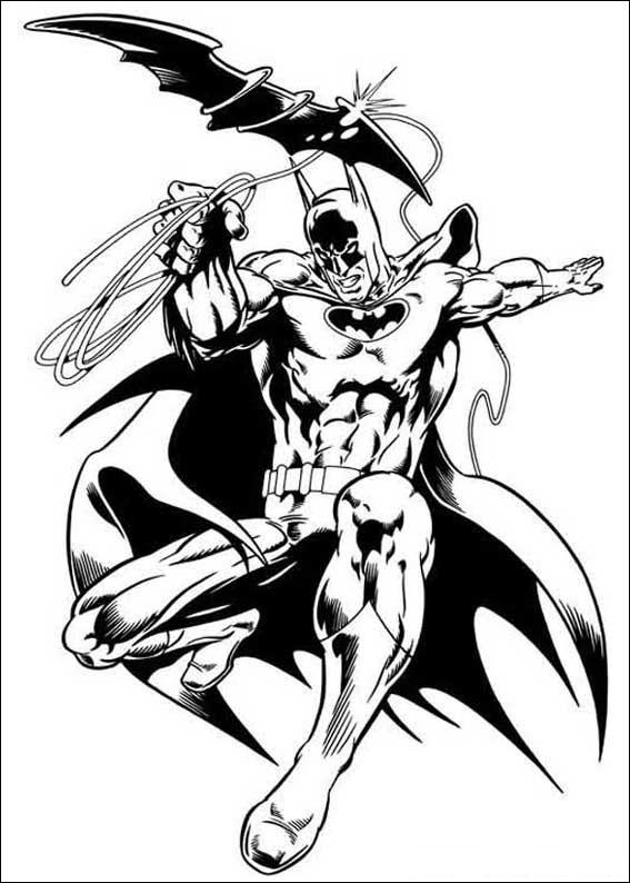Dessin à colorier: Super Héros DC Comics (Super-héros) #80485 - Coloriages à Imprimer Gratuits