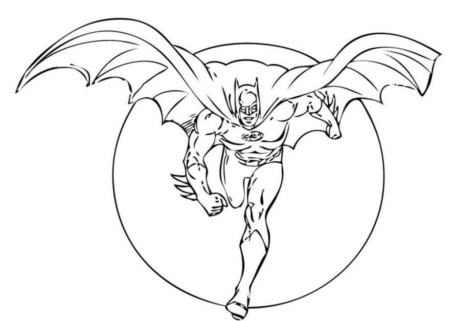 Dessin à colorier: Super Héros DC Comics (Super-héros) #80490 - Coloriages à Imprimer Gratuits